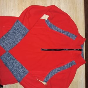 Red light warm active jacket (also has zipper)